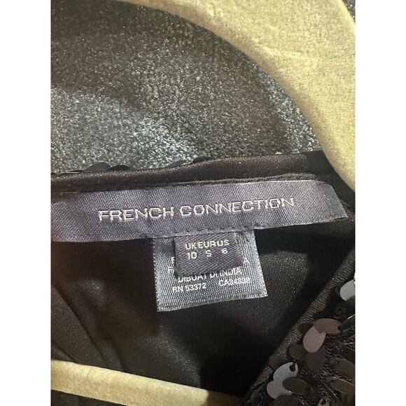 NWT $228 French Company Bisma Sequin Cocktail Dress, Sz US 6 (LL-1127) - Picture 6 of 10